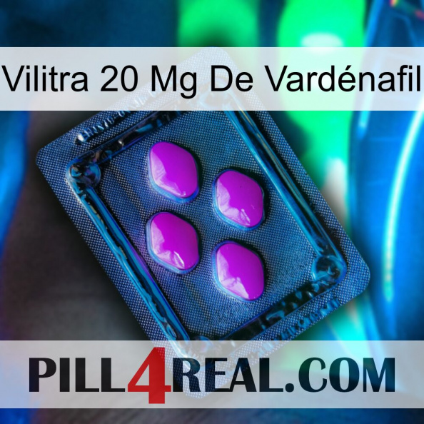 Vilitra 20 Mg De Vardénafil 04